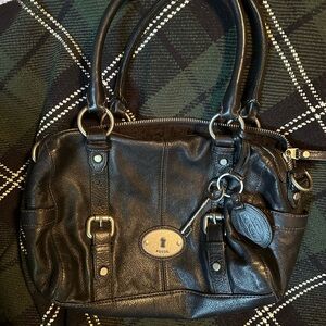 Black Fossil purse.